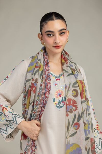 Embroidered | Mesuri | Floral Mesuri Dupatta | USD 30.00