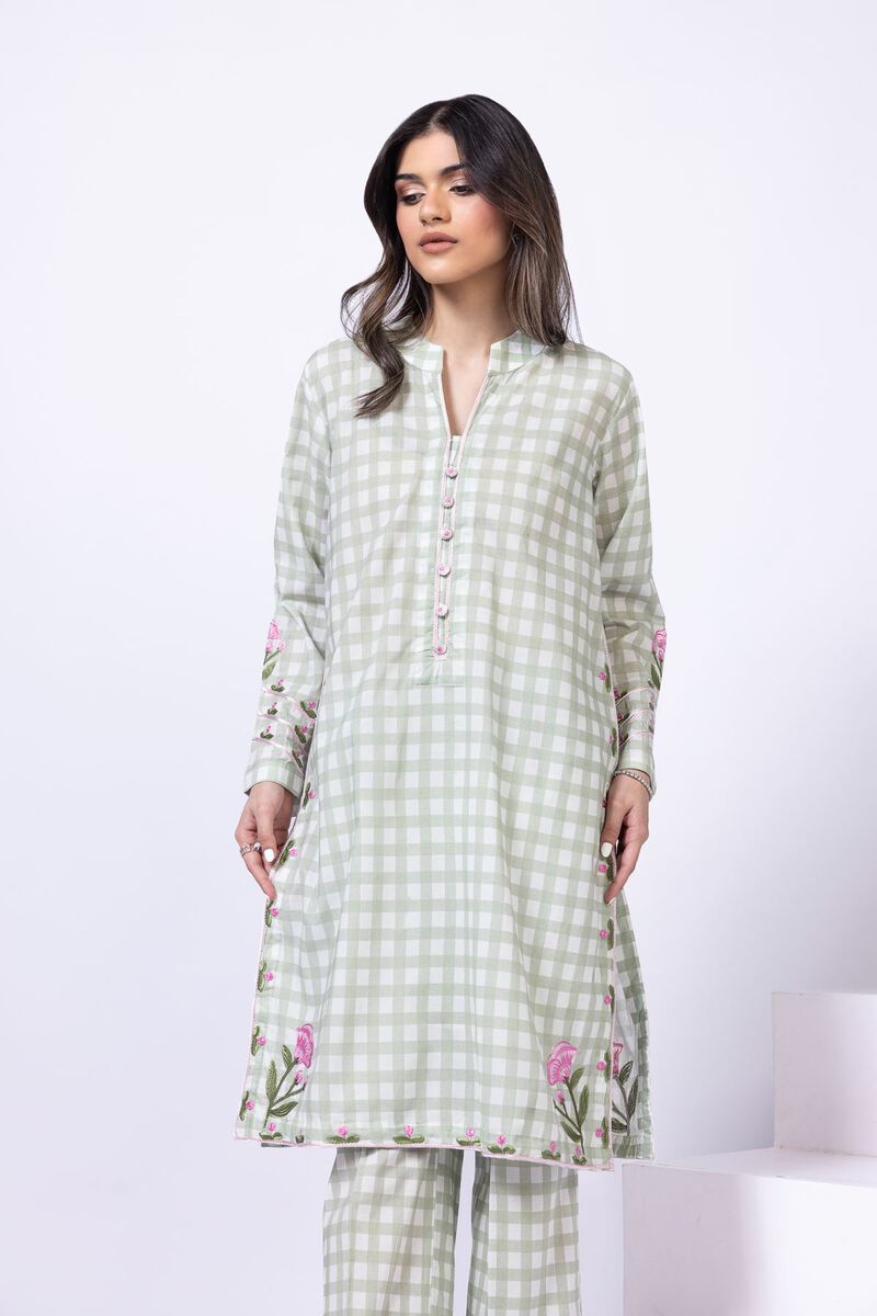 Embroidered | Cambric | Kurta | null