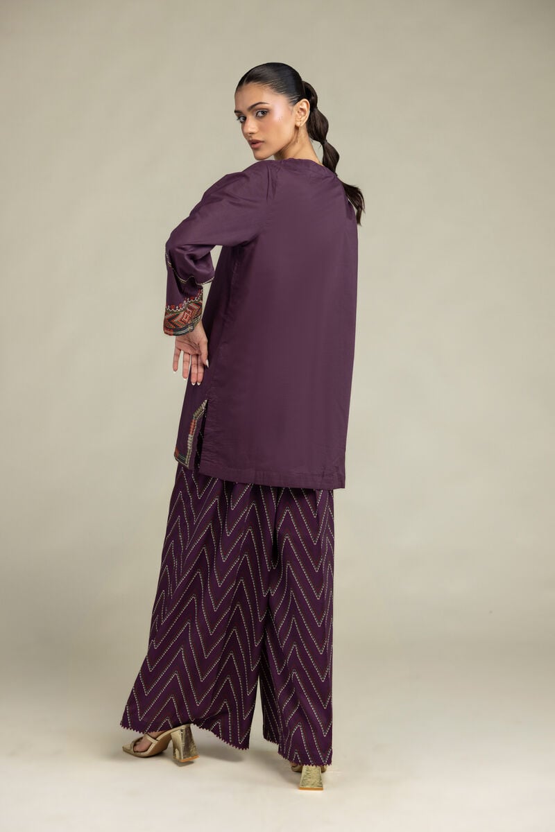 Embroidered | Cambric | Cambric V-Neck Kurta | USD 40.00