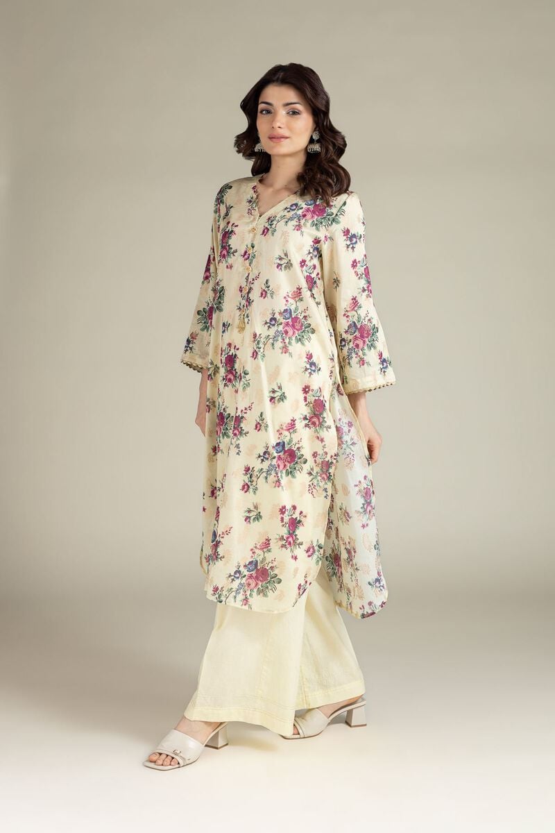 Printed | Jacquard | Tailored 2 Piece | Top and Bottom | USD 45.00