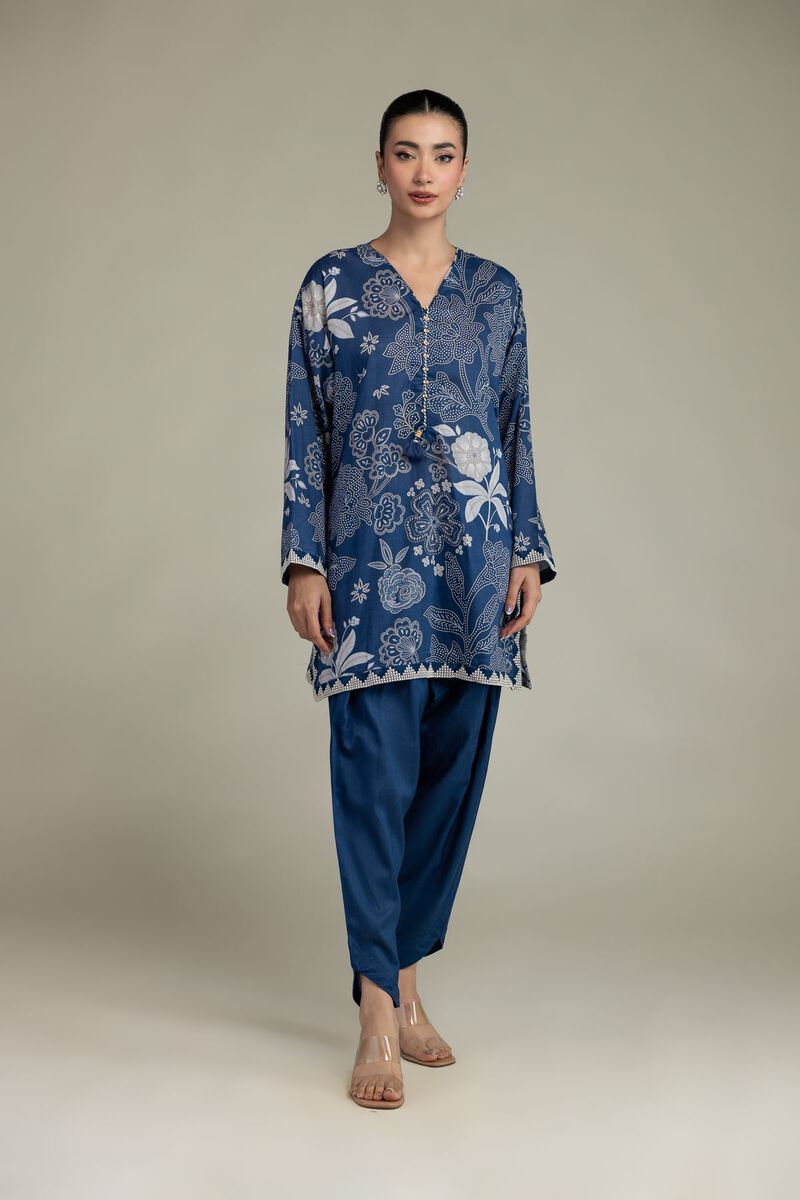 Embroidered | Cambric | Tailored 2-Piece Set | USD 35.00