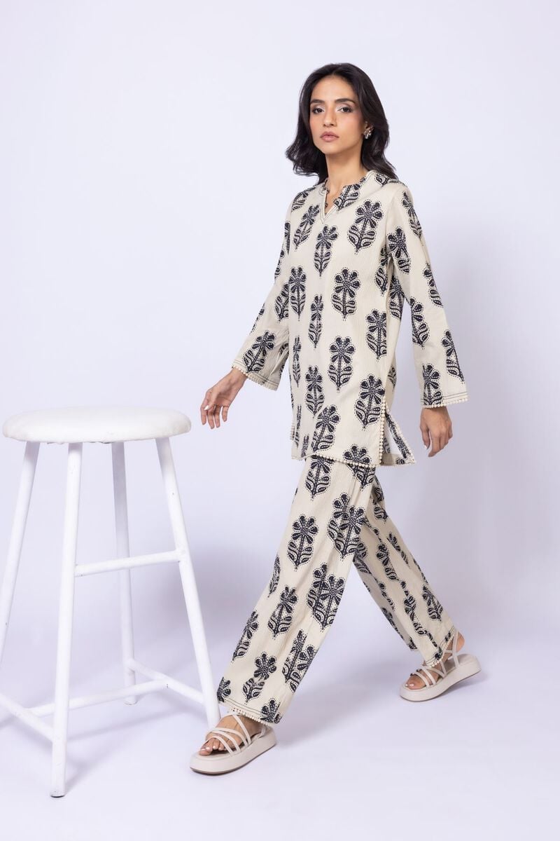 Printed | Cotton Crinkle | Pants | USD 18.00