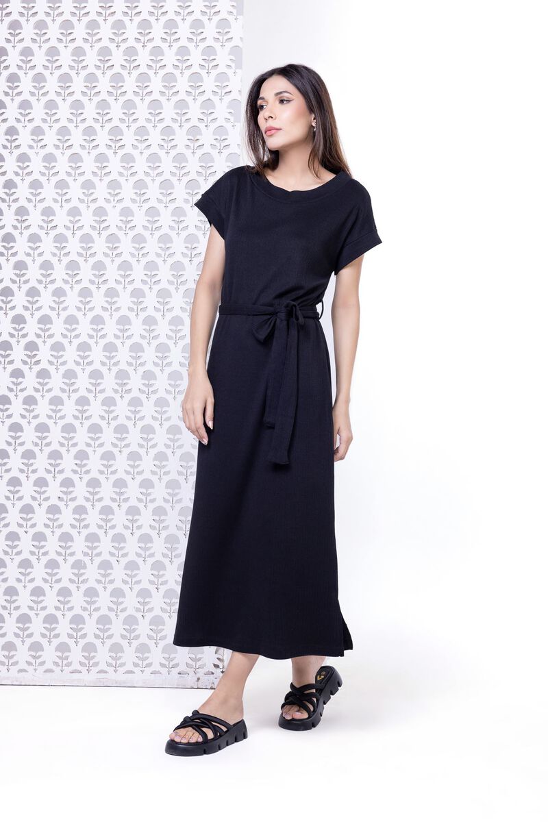 Dyed | Variegated Rib | Maxi Dress | USD 7.50