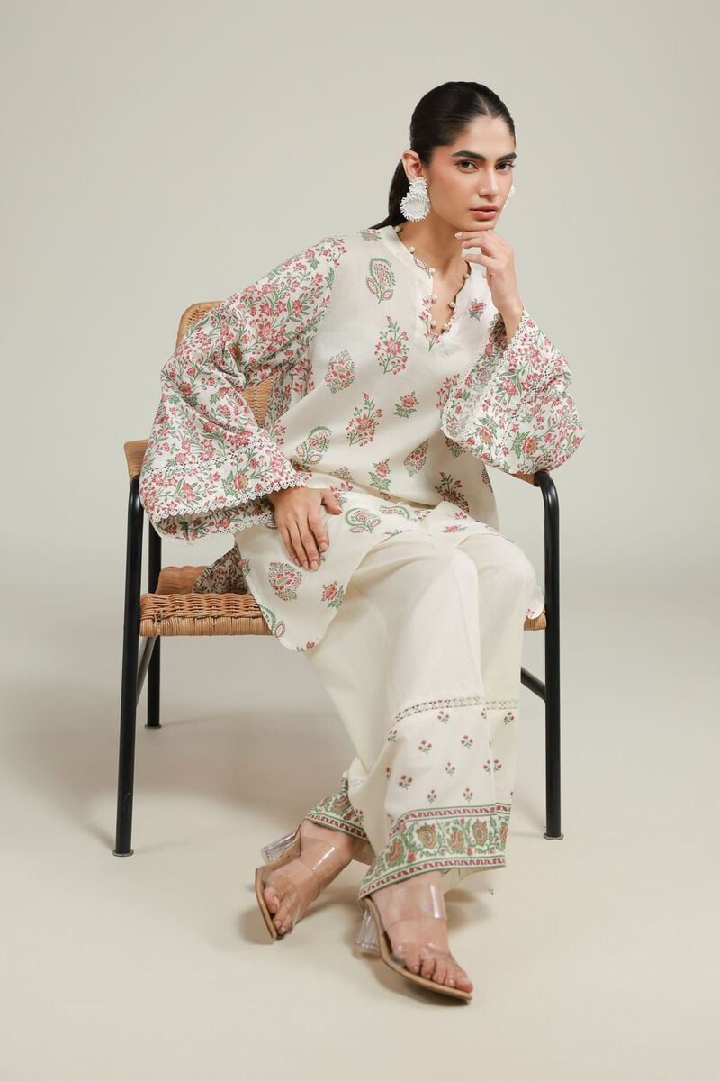 Printed | Lawn | Tailored 2 Piece | Top and Bottom | USD 45.00