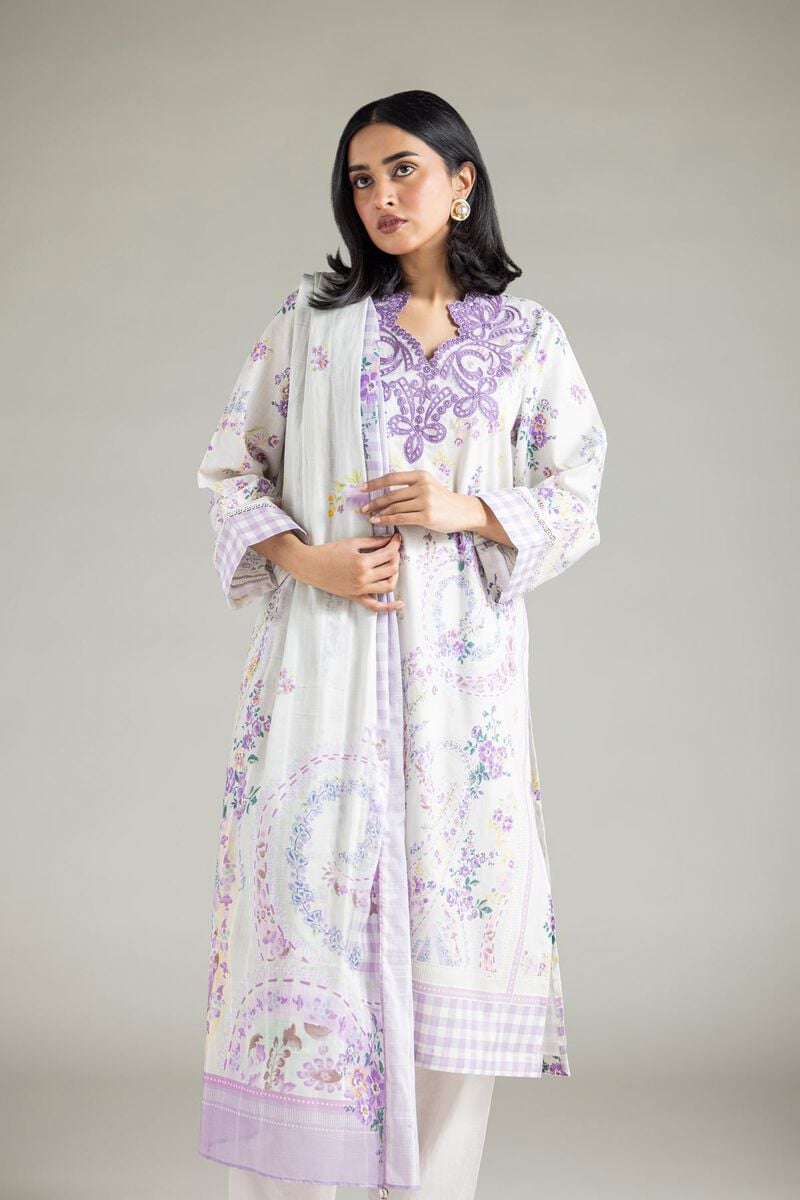 Embroidered | Textured Lawn | Tailored Lawn Set | USD 65.00