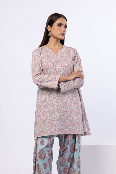 Printed | Crosshatch Poplin | Kurta | USD 25.00