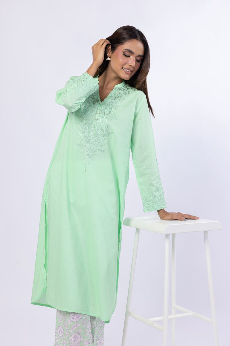 Embroidered | Cambric | Kurta | USD 12.50