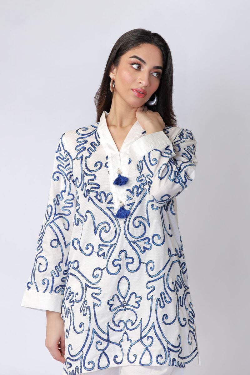 Embroidered | Cotton Dobby | Kurta | USD 40.00