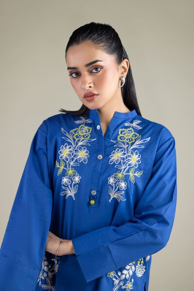 Embroidered | Cambric | Kurta | USD 35.00