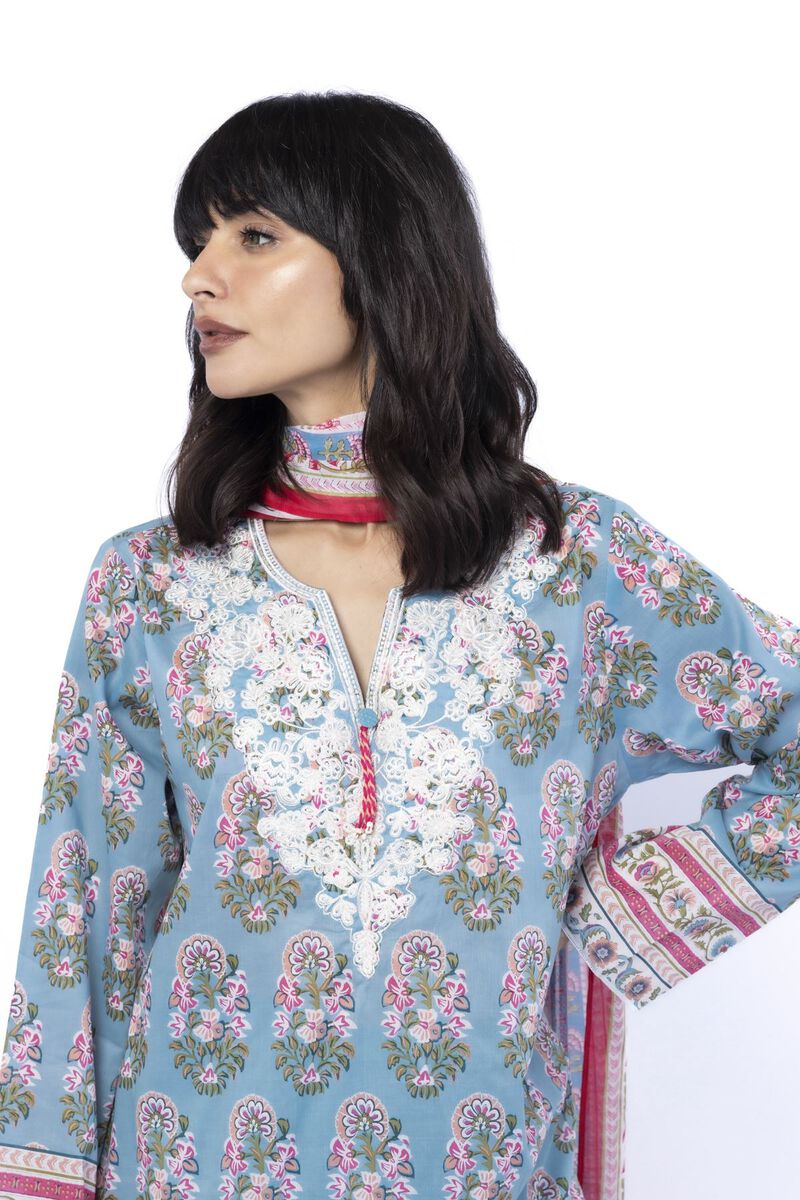 Embroidered | Lawn | Tailored 3 Piece | USD 27.50