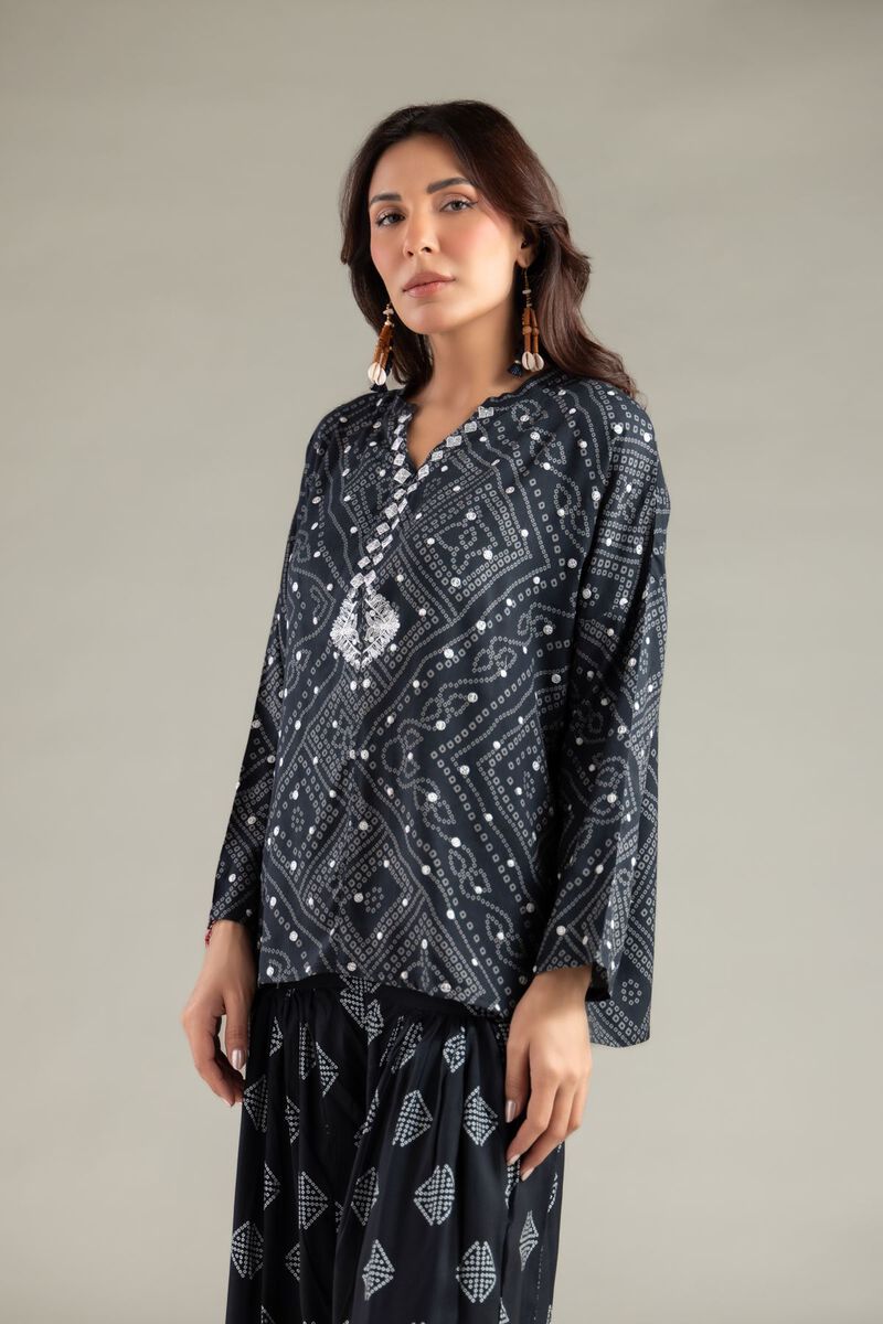 Embroidered | Viscose Crepe | Blouse | USD 40.00