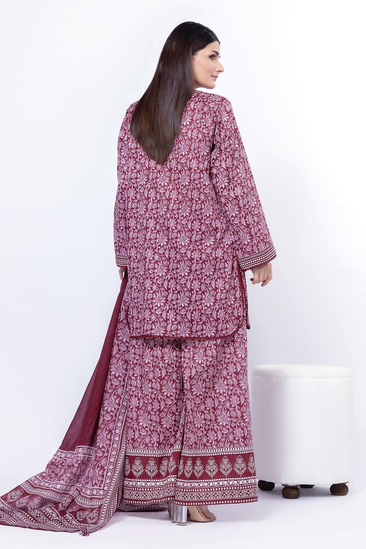 Buy Fabrics 3 Piece | 0.0 N/A | SS269B-VG_MULTI | Khaadi United States