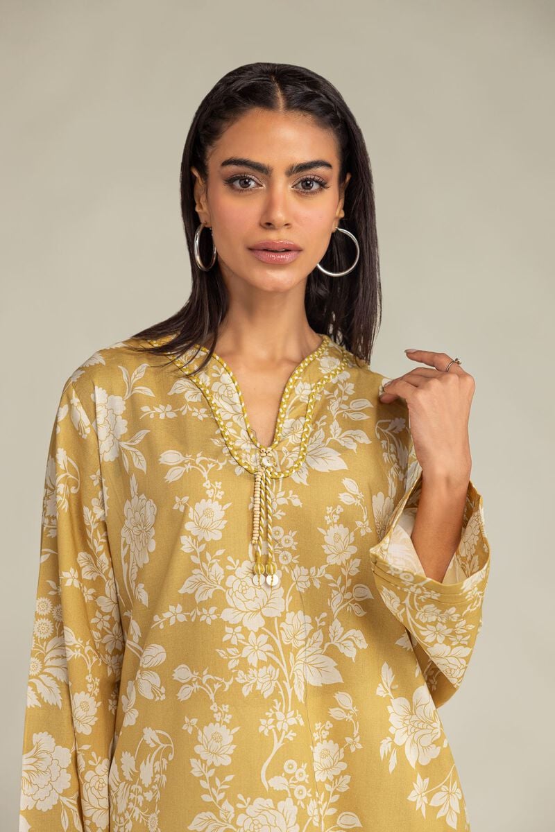 Printed | Cambric | Cambric Longline Kurta | USD 35.00