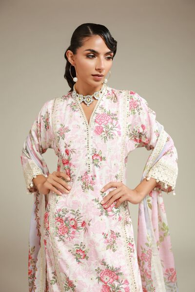 Embroidered | Raw Silk | Kurta | USD 60.00
