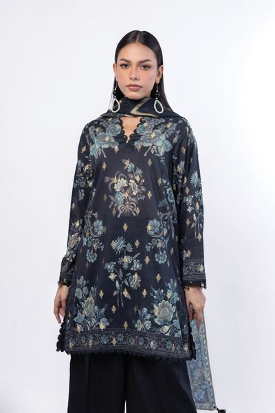 Printed | Jacquard | Tailored 3 Piece | USD 70.00