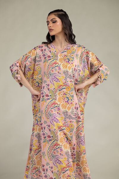 Printed | Cambric | Cambric V-Neck Kurta | USD 35.00