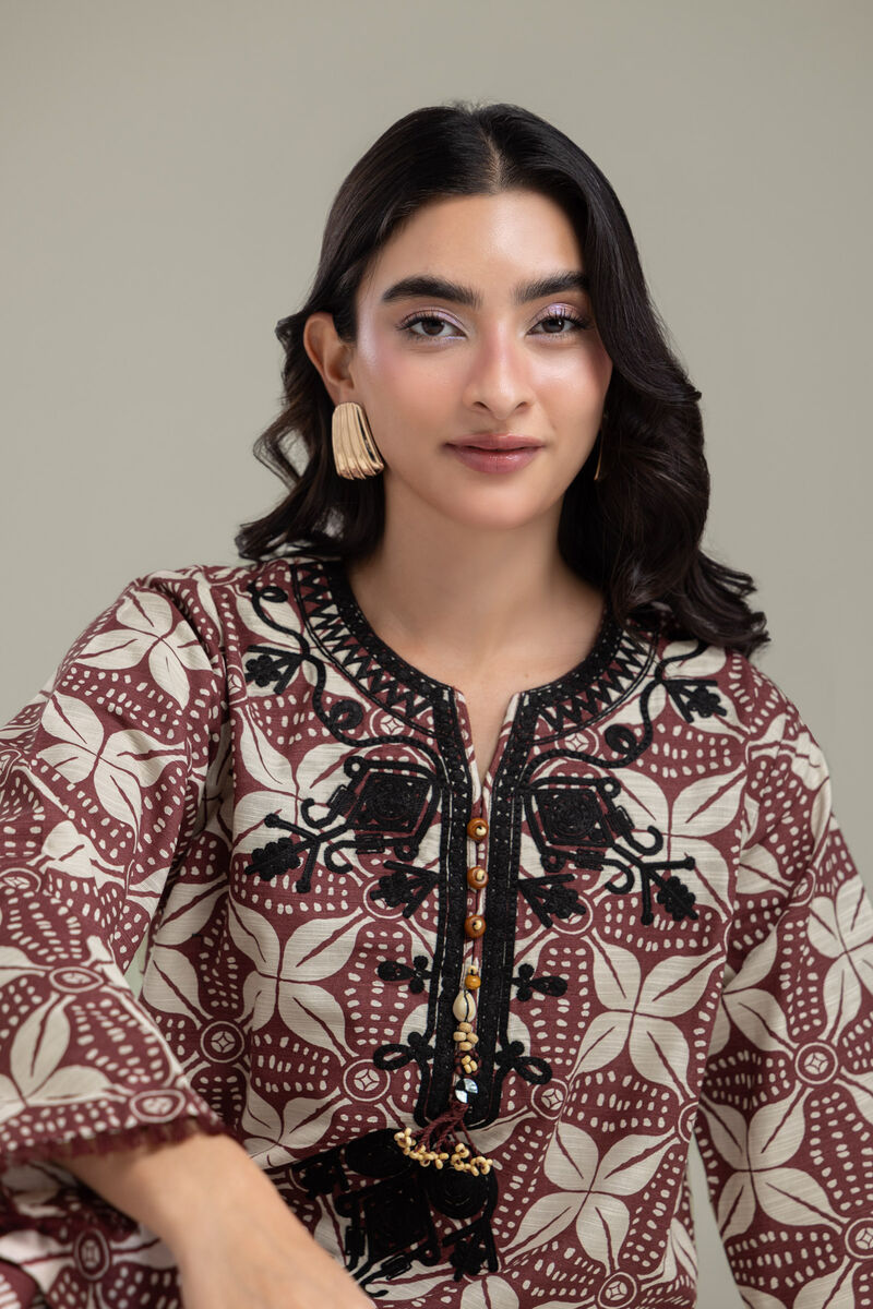 Embroidered | Light Khaddar | Tailored 2 Piece | null