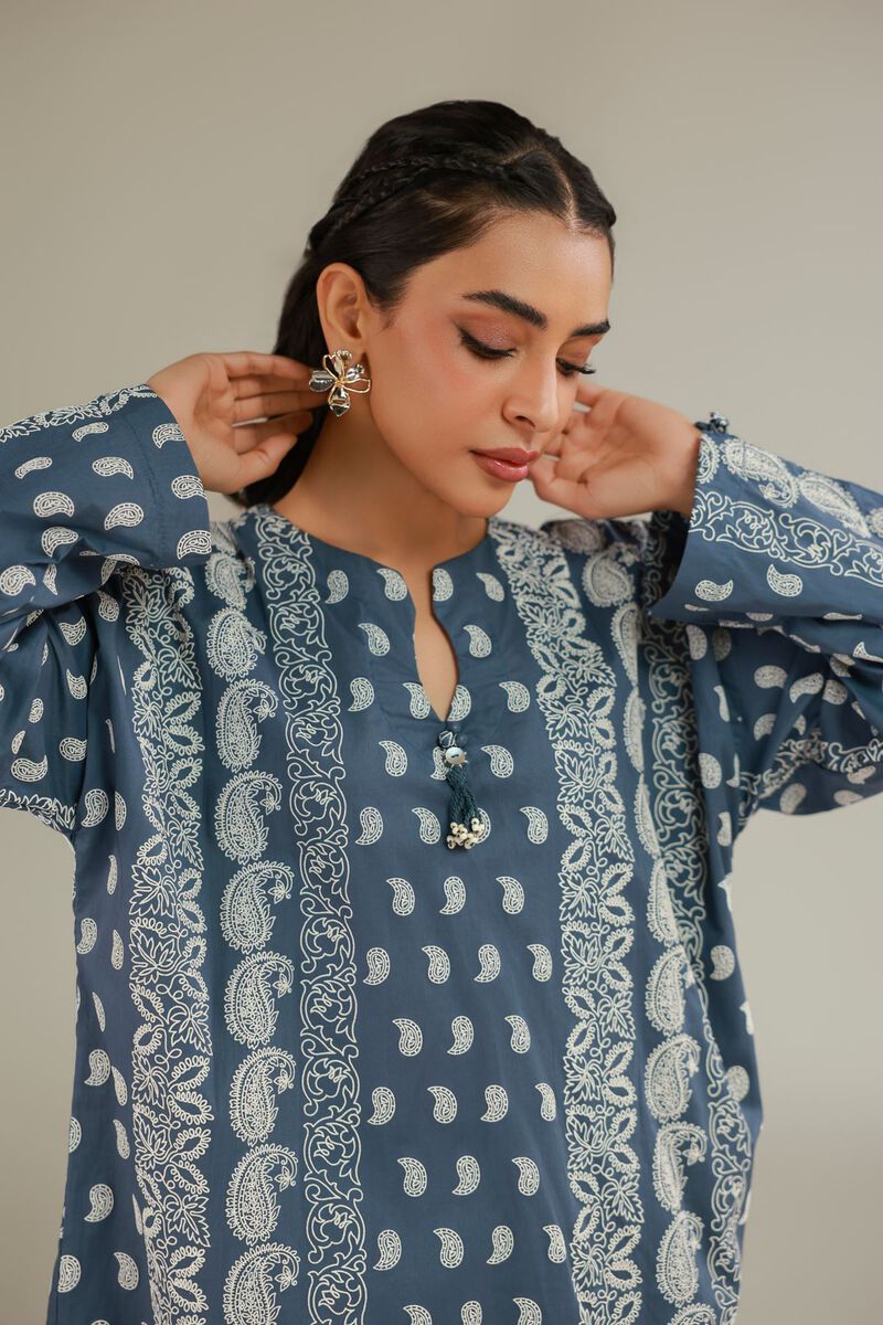 Cambric | Printed Cambric Kurta | USD 35.00