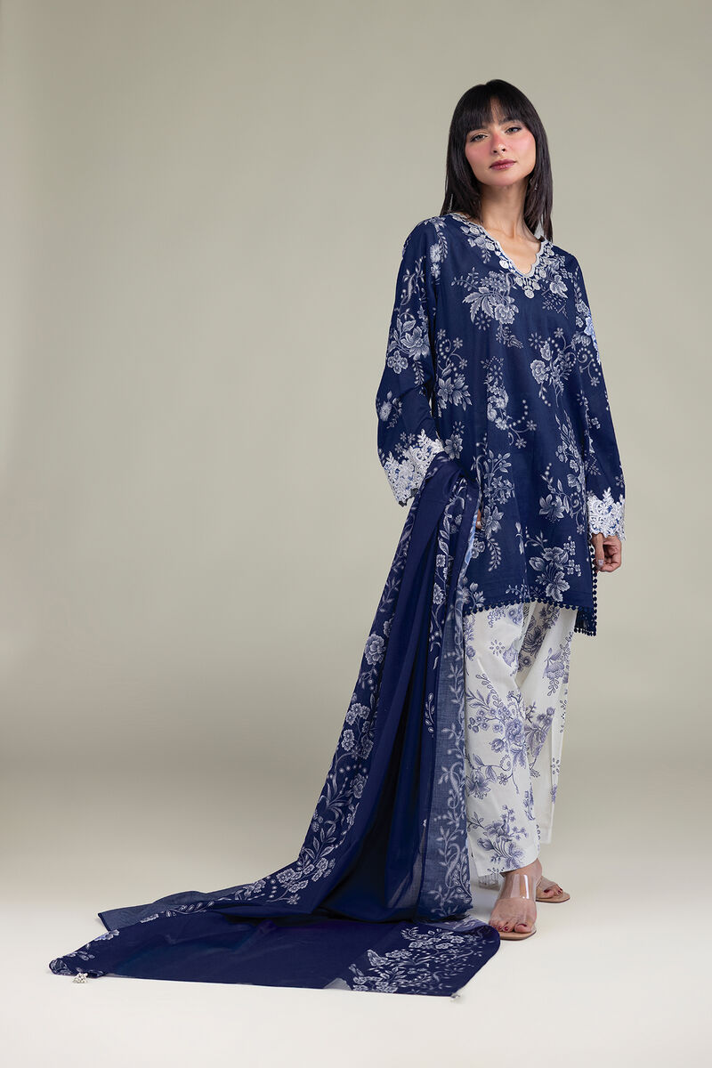 Embroidered | Lawn | Lawn 3-Piece Tailored | USD 70.00