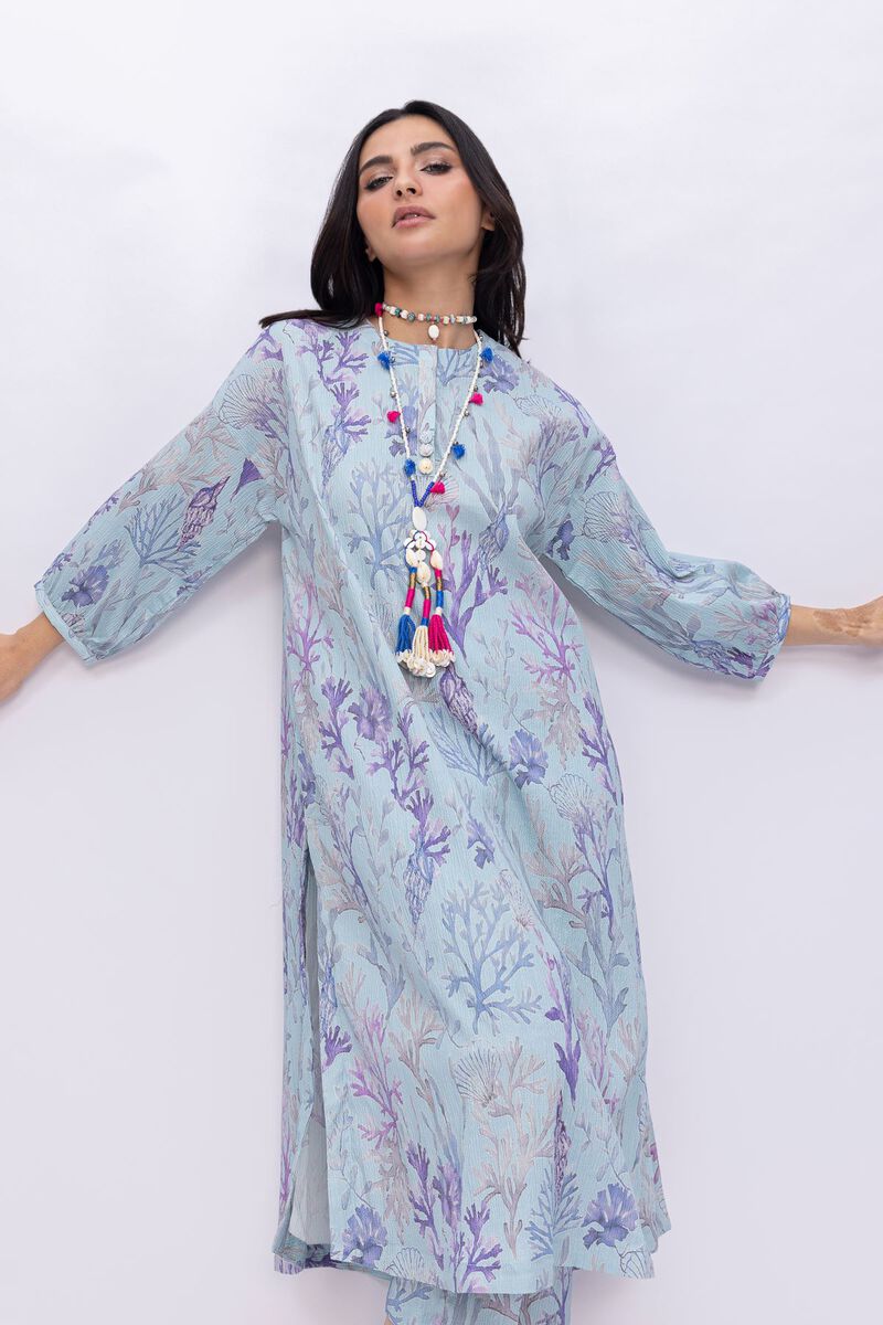 Printed | Ripple Crinkle | Kurta | USD 25.00