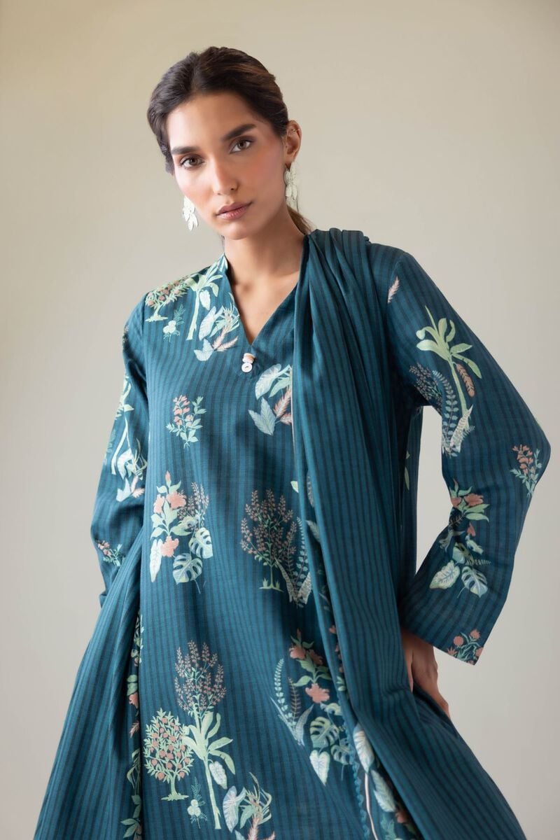 Printed | Textured Cotton | Dupatta | USD 15.00