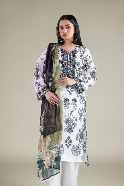 Embroidered | Textured Lawn | Tailored 3-Piece Lawn | USD 65.00