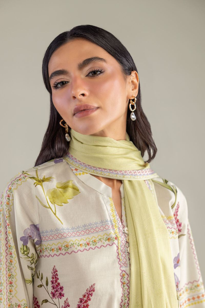 Printed | Lawn | Solid Lawn Dupatta | USD 30.00