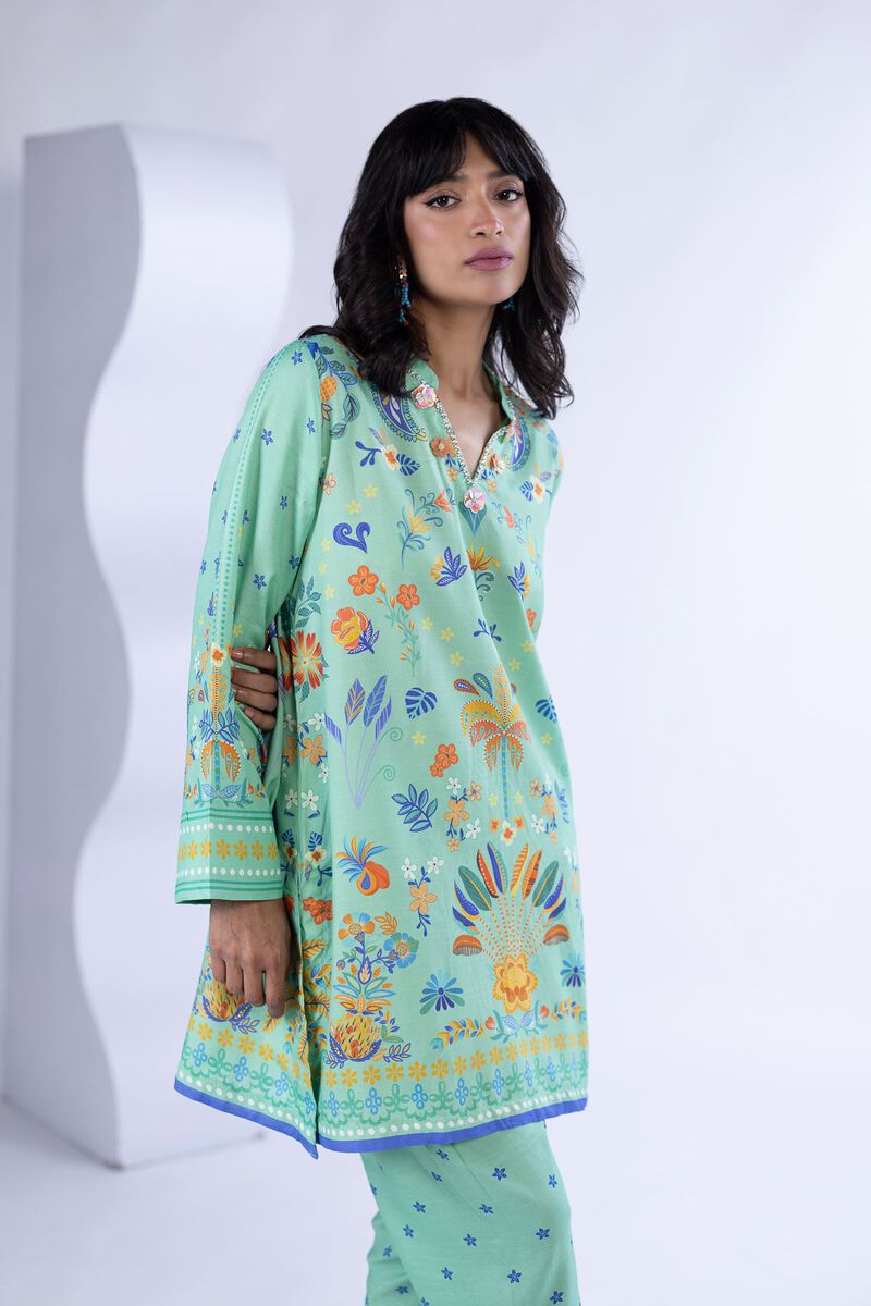 Printed | Thai Silk | Kurta | USD 22.50