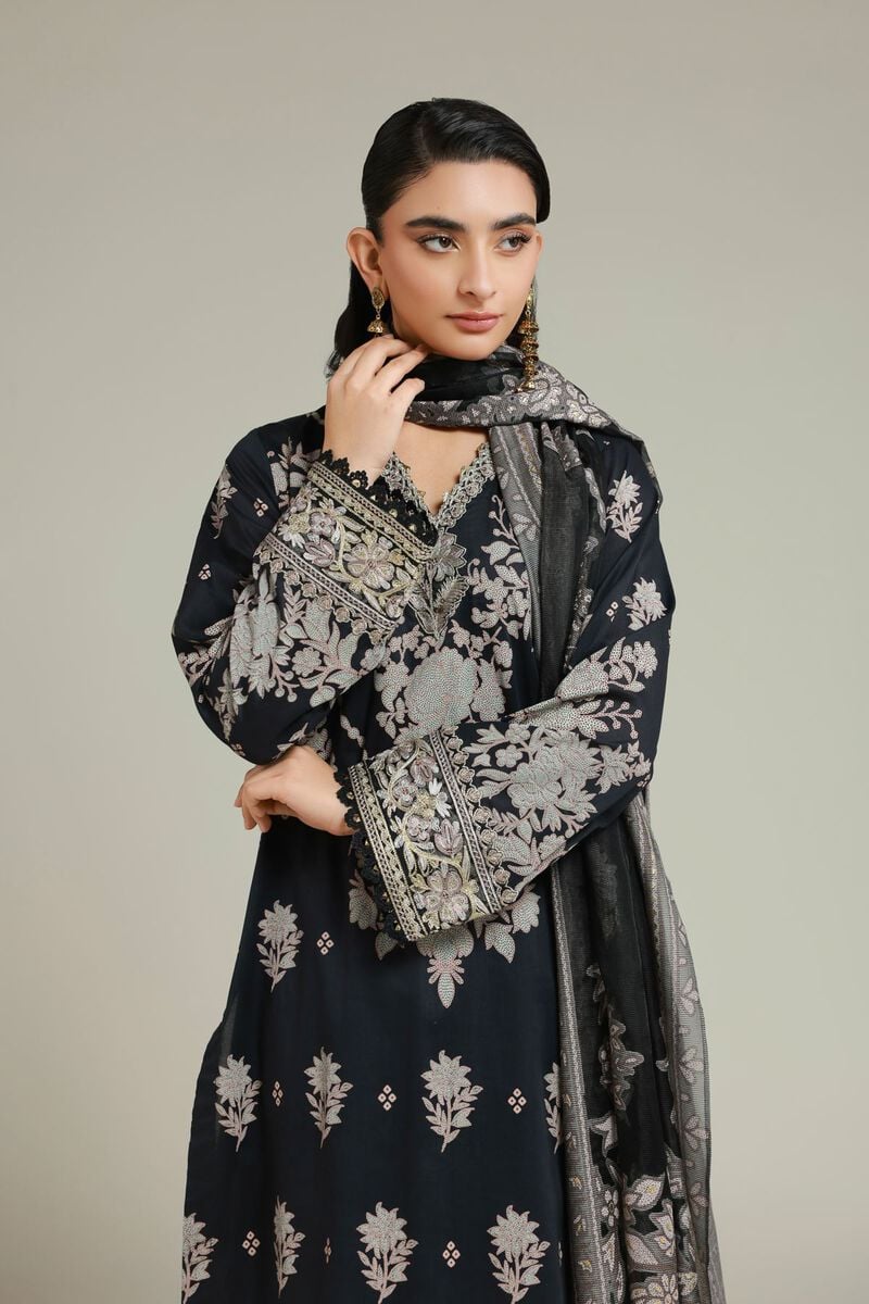 Embroidered | Cambric | Tailored 3-piece Cambric | USD 85.00