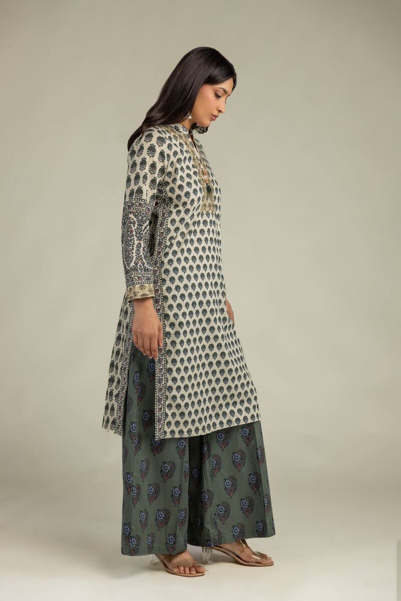 Embroidered | Cambric | Printed Cambric Kurta | USD 35.00
