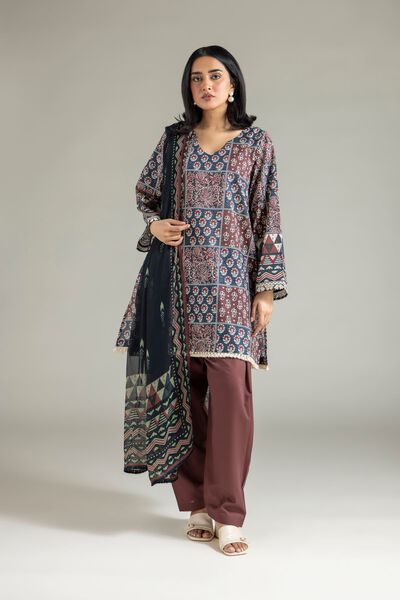Embroidered | Lawn | Lawn Tailored Suit | USD 65.00