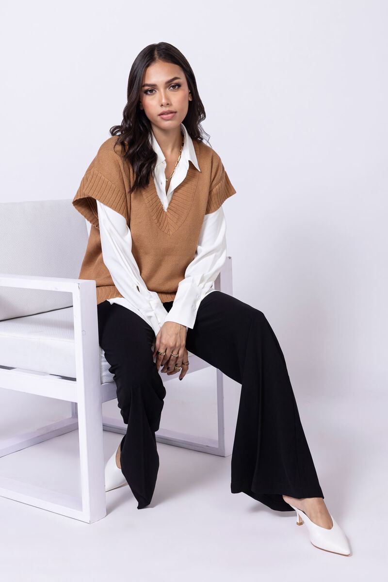 Dyed | Viscose Polyester Nylon | Sweater | null