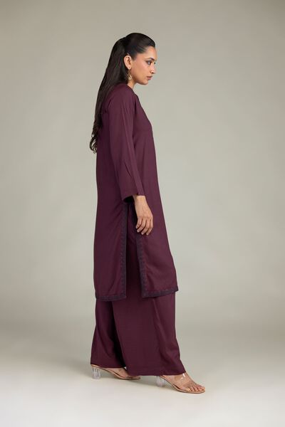 Dyed | Raw Silk | Solid Silk Pants | USD 30.00