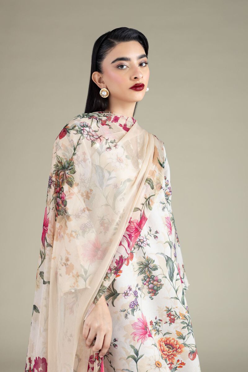 Printed | Chiffon | Dupatta | USD 18.00