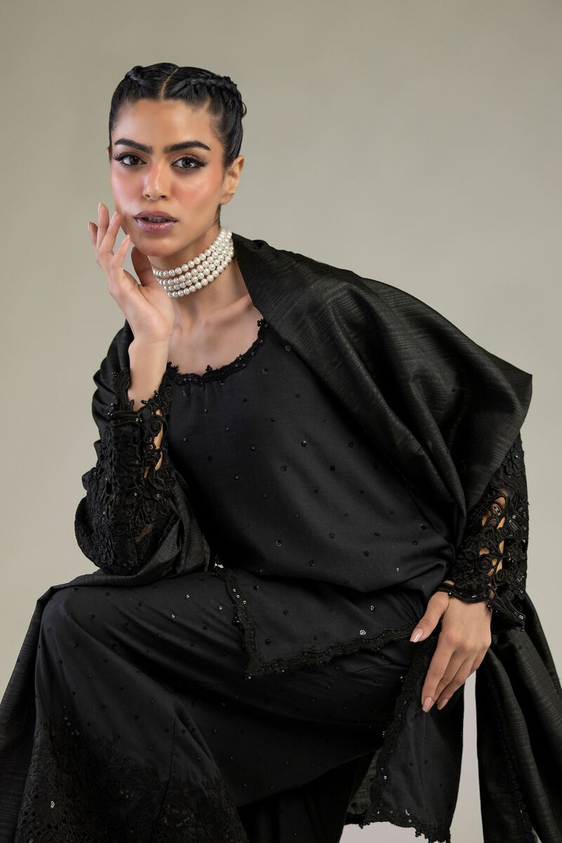 Raw Silk | 3-Piece Co-ord Set | USD 210.00