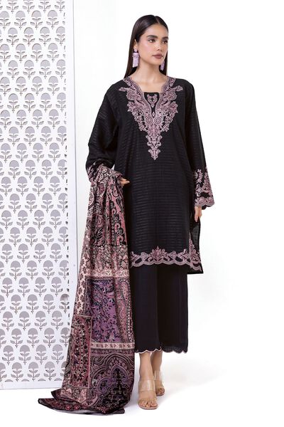 Embroidered | Light khaddar Messuri | Tailored 3 Piece | USD 37.50