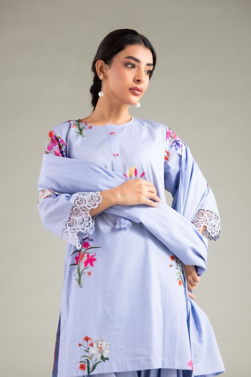 Dyed | Textured Lawn | Dupatta | USD 25.00