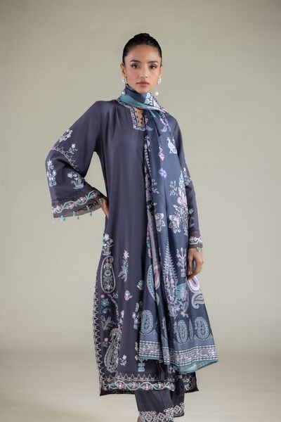 Embroidered | Raw Silk | Kurta | USD 70.00