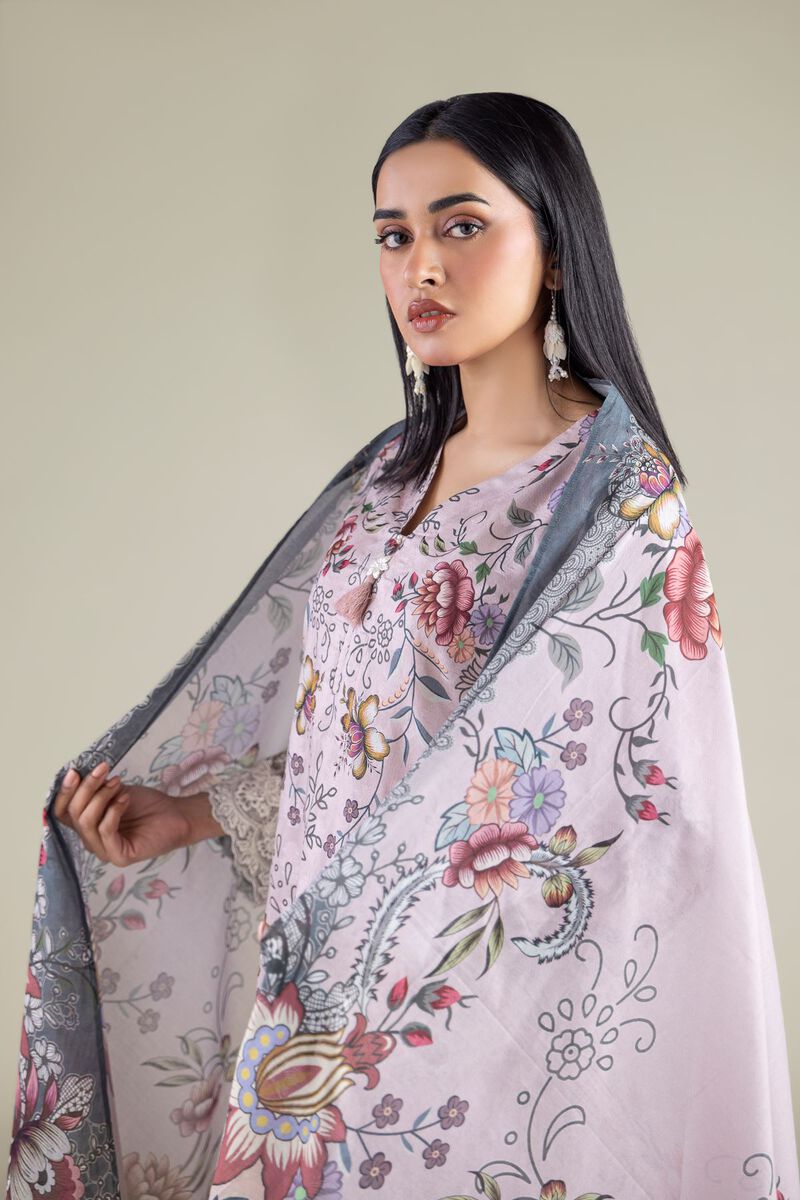 Embroidered | Broshia | Broshia 3-Piece Tailored | USD 75.00