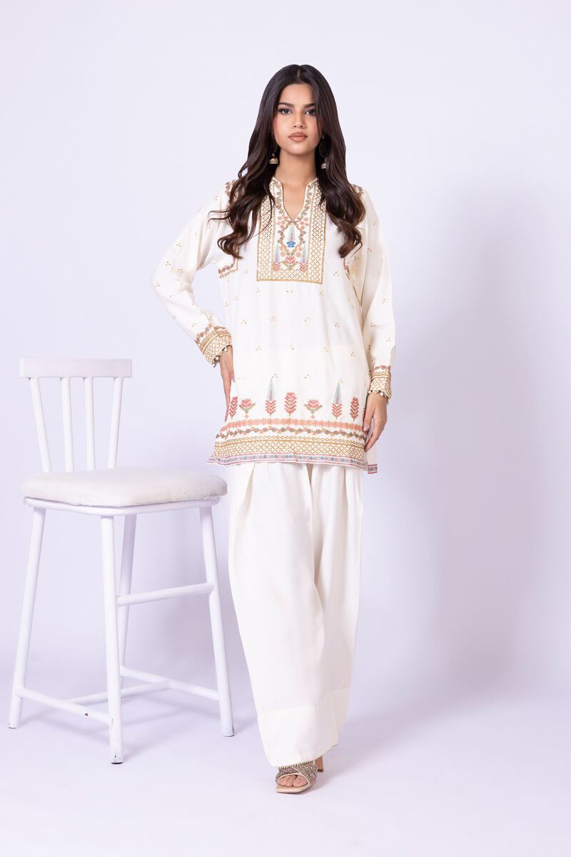 Embroidered | Viscose Oak Silk | Kurta | USD 60.00