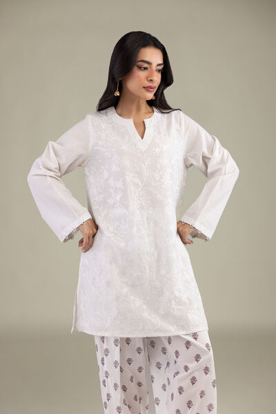 Embroidered | Cambric | Cambric Tailored 2-Piece | USD 55.00