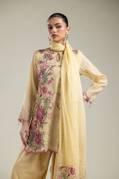 Paper Silk | Short Silk Kurta | USD 75.00