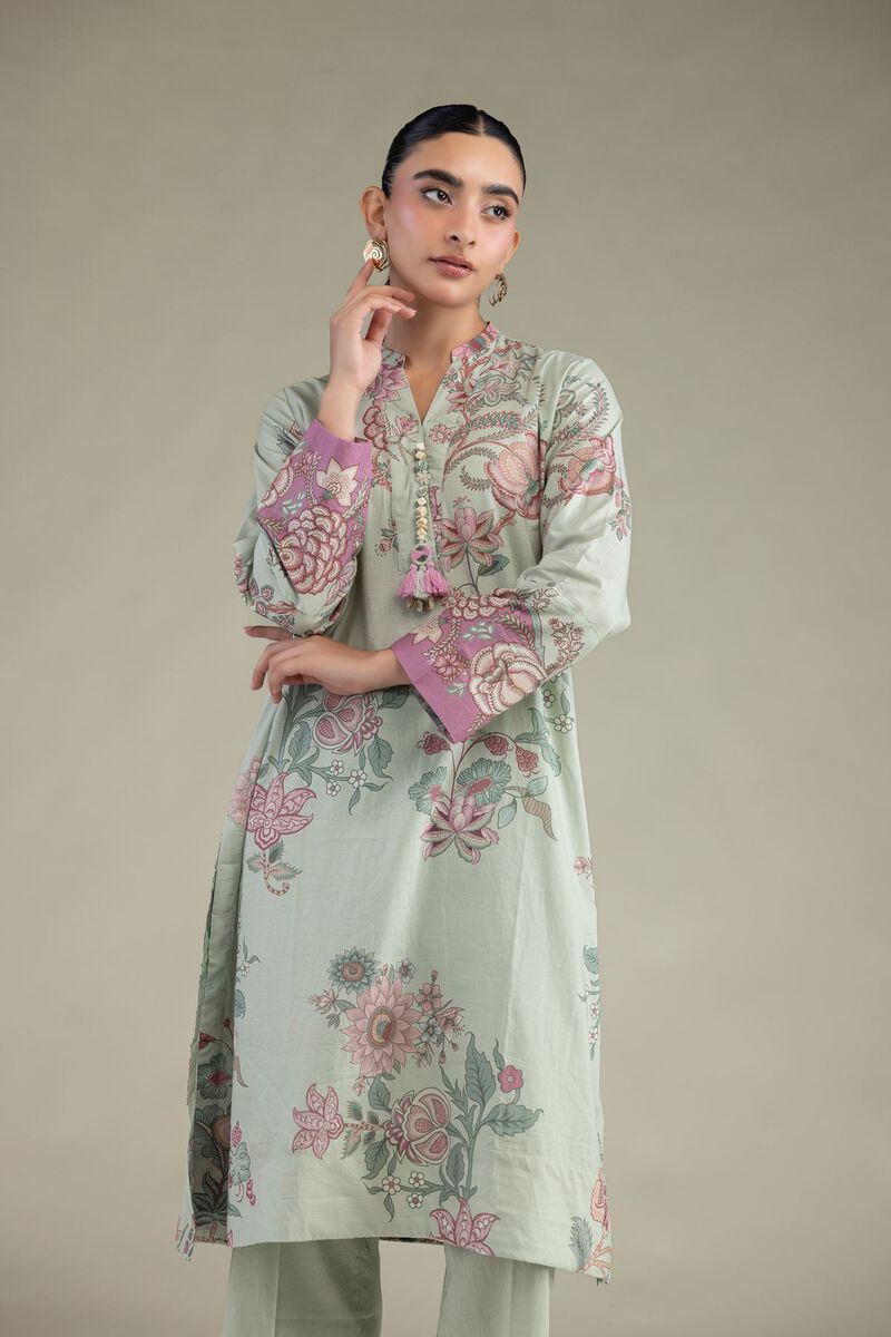 Printed | Cambric | Floral Cambric Kurta | USD 35.00