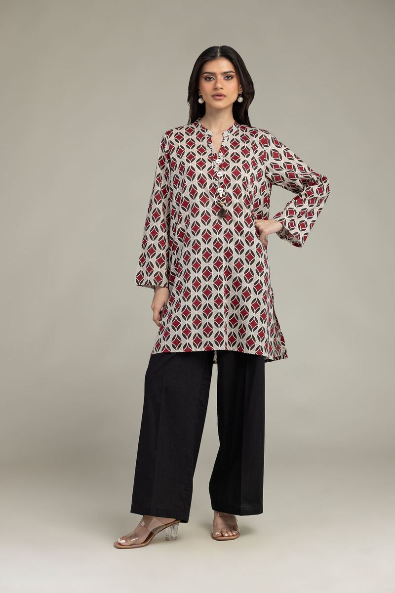 Printed | Cambric | Cambric Tailored 1-Piece | USD 30.00