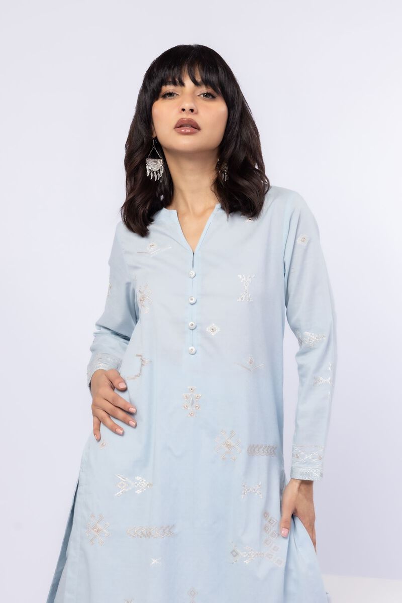 Embroidered | Cotton Dobby | Kurta | USD 20.00