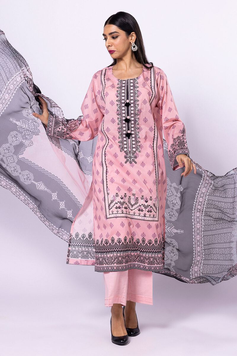 Embroidered | Lawn | Fabrics 3 Piece | null