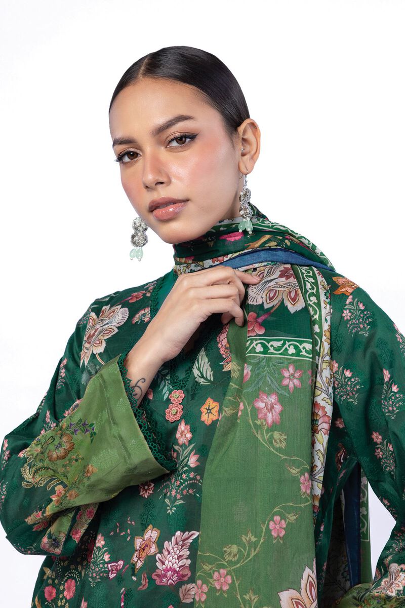 Printed | Broshia | Tailored 3 Piece | USD 39.00