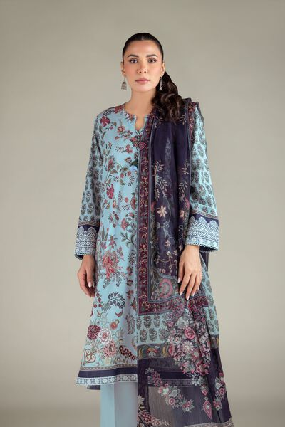 Embroidered | Cotton Dobby | Cotton Tailored Set | USD 70.00