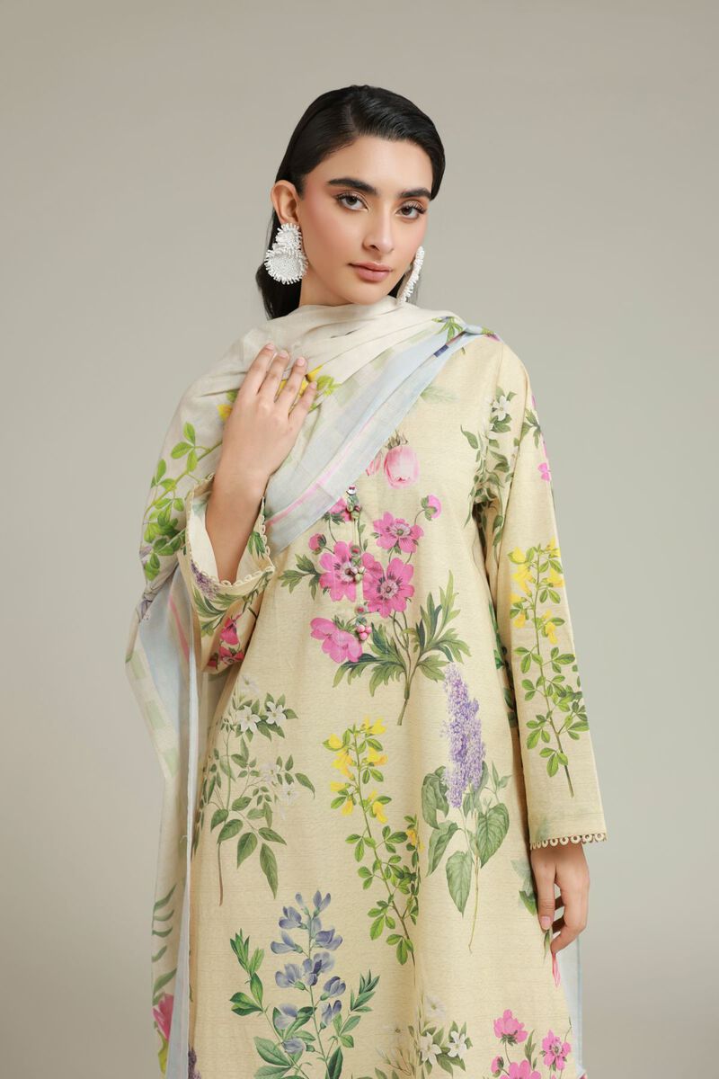 Printed | Messuri | Floral 3-Piece Suit | USD 60.00