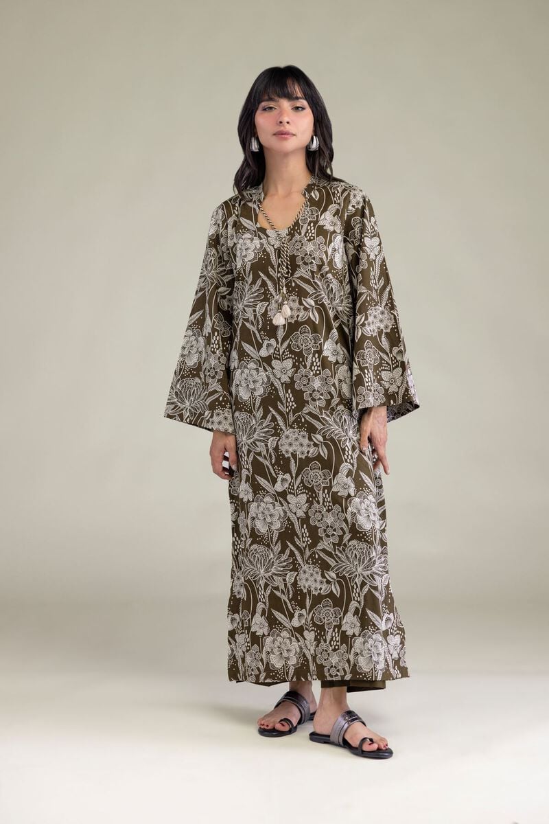 Printed | Cambric | Floral Longline Kurta | USD 30.00